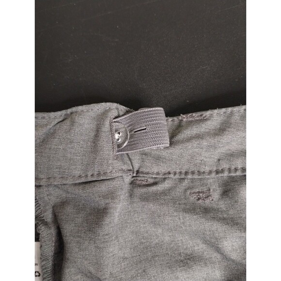 Cat & Jack Boys Flat Front Shorts Gray Chambray 10 - Picture 3 of 10